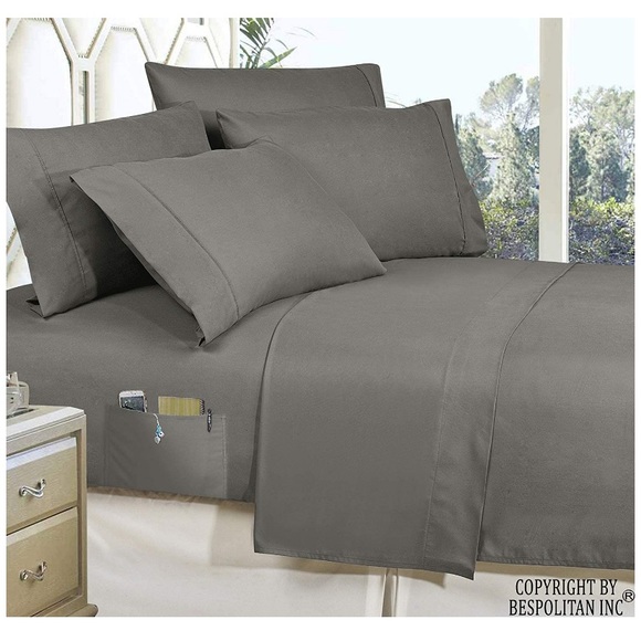 Cal-King Comfort Sets Luxury Softest Coziest 8-Pcs - Picture 8 of 16